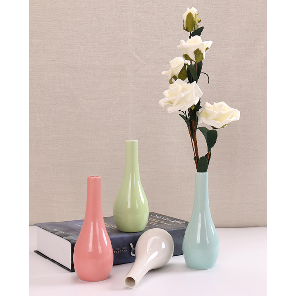 Green Ceramic Vase | Flower Vase